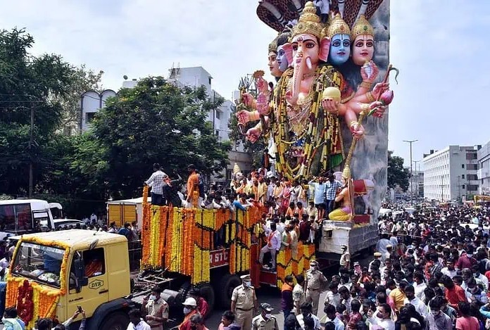 Cases filed over objectionable posts and dangerous stunts during Ganesh immersion