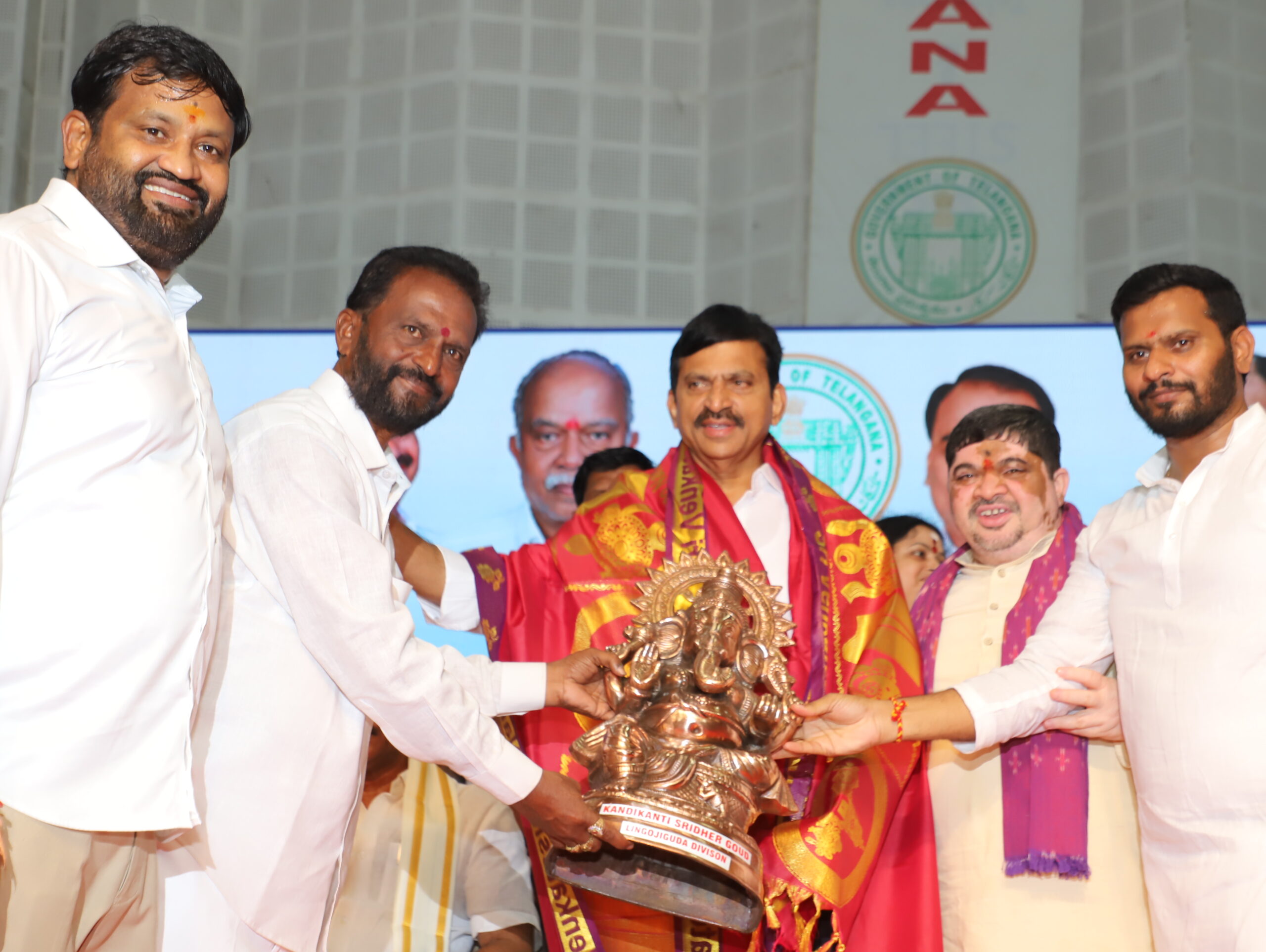 Kandikanti Sridhar Goud thanks Minister Ponguleti