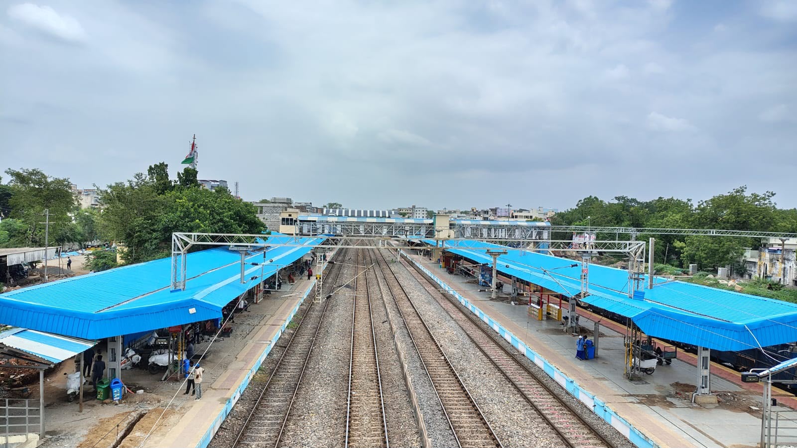 Khammam Railway Station renovated under the Amrit Bharat Station Scheme