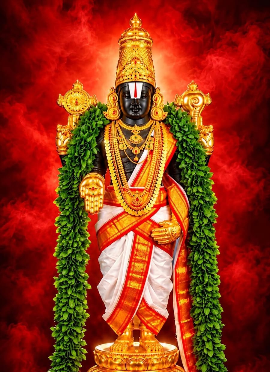 Tirumala Temple devotees waiting in queues for Sarva Darshan